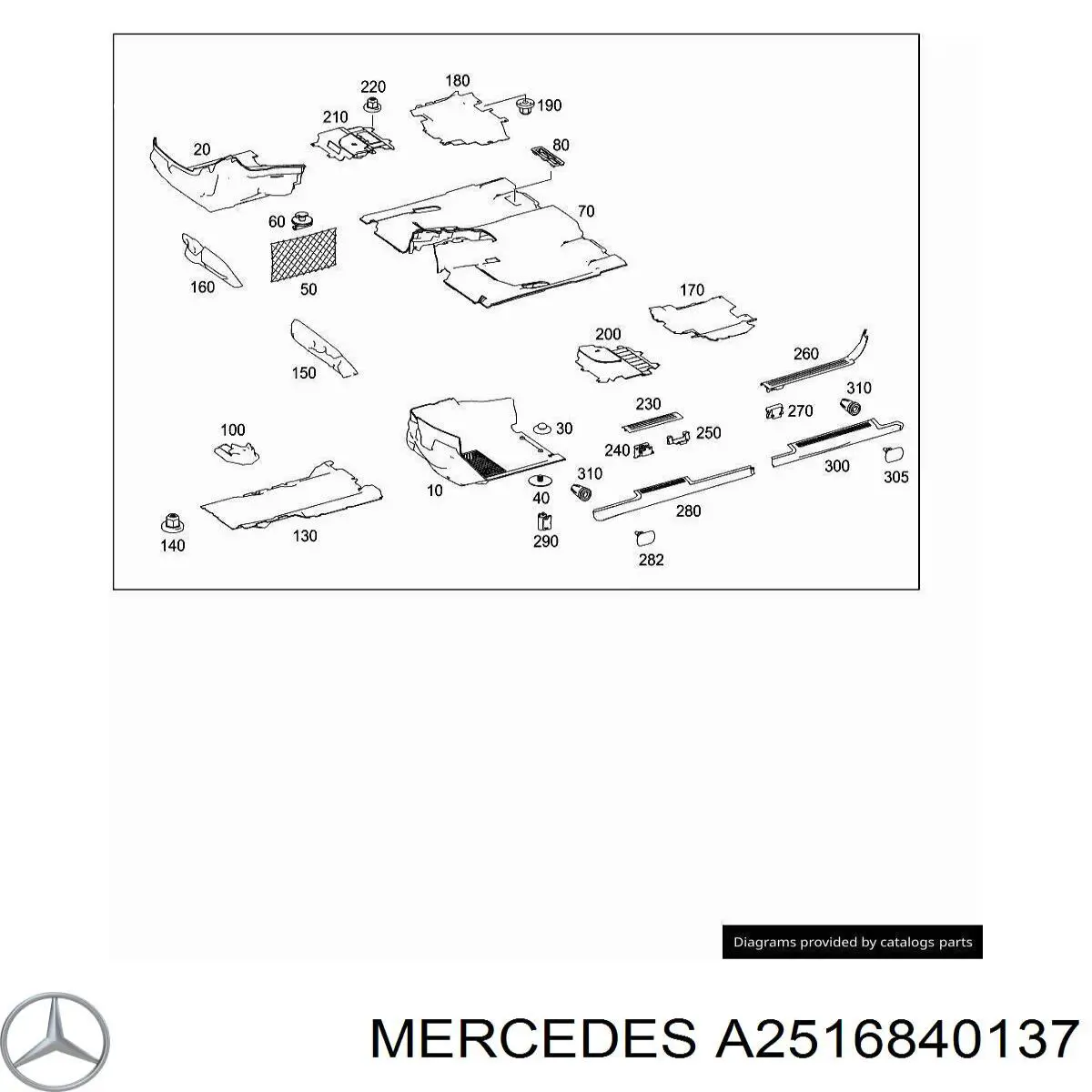 A2516840137 Mercedes 