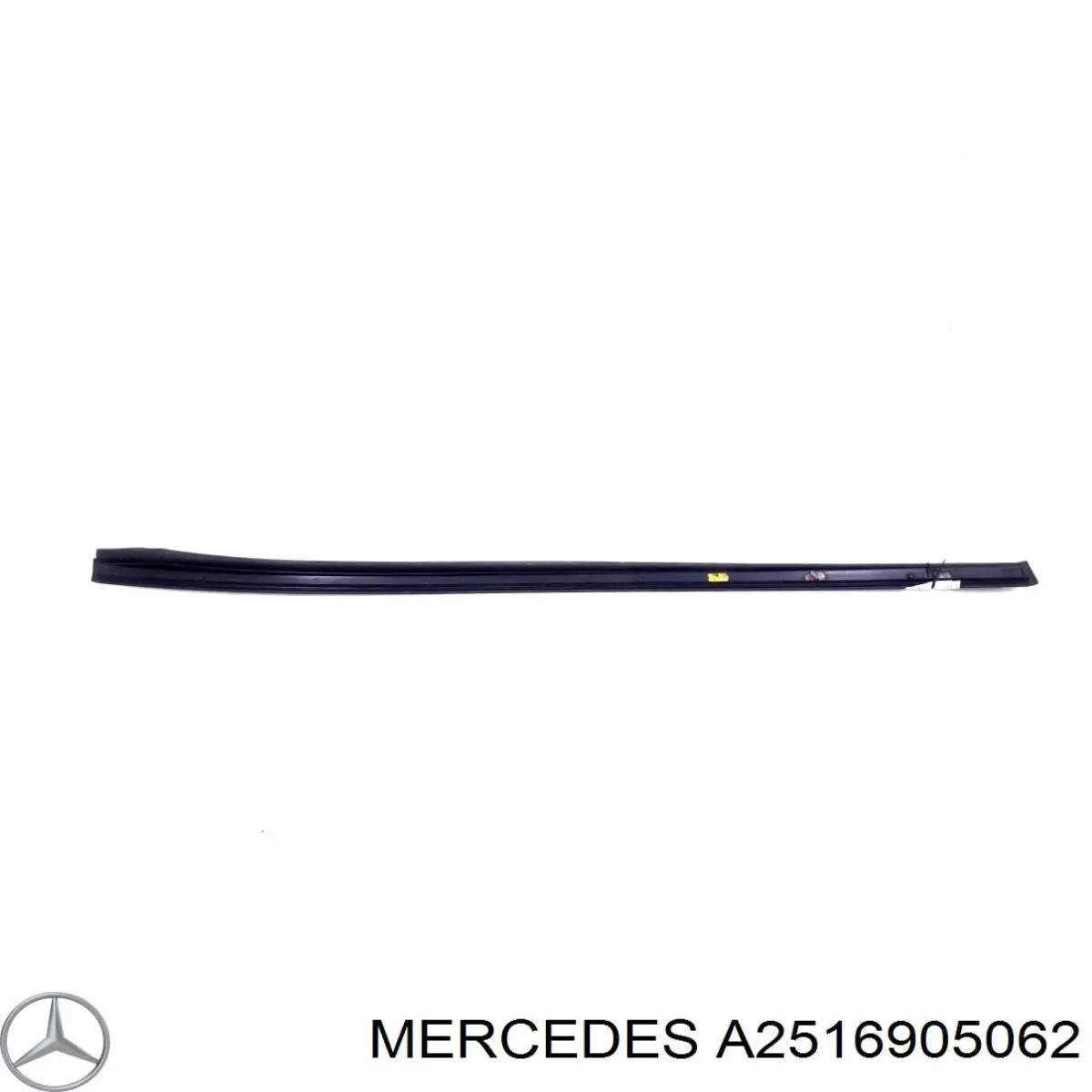 Молдинг крыши, правый Mercedes 2516905062
