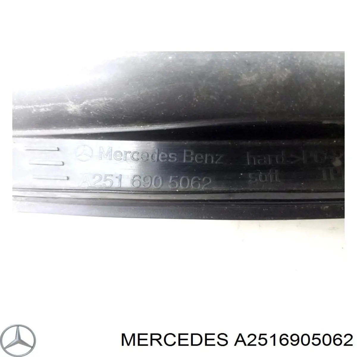 Молдинг крыши правый Mercedes A2516905062 цена, от 25.34 USD