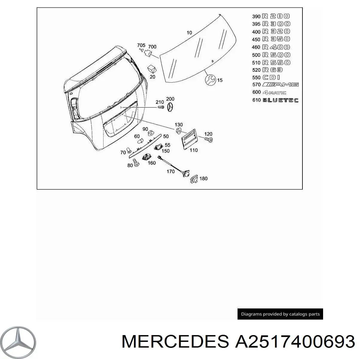  A2517400693 Mercedes