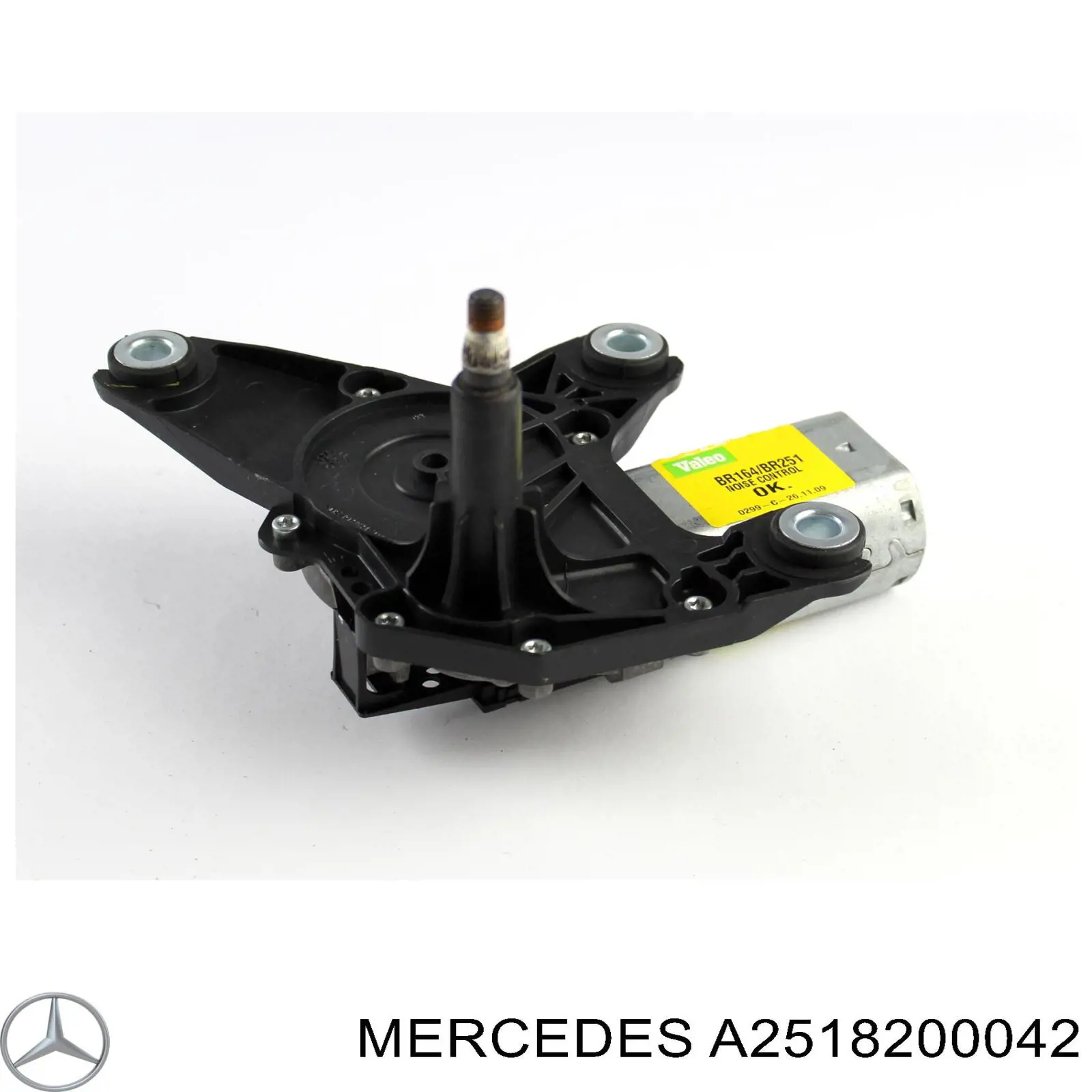 Motor de limpador pára-brisas de vidro traseiro para Mercedes R (W251)
