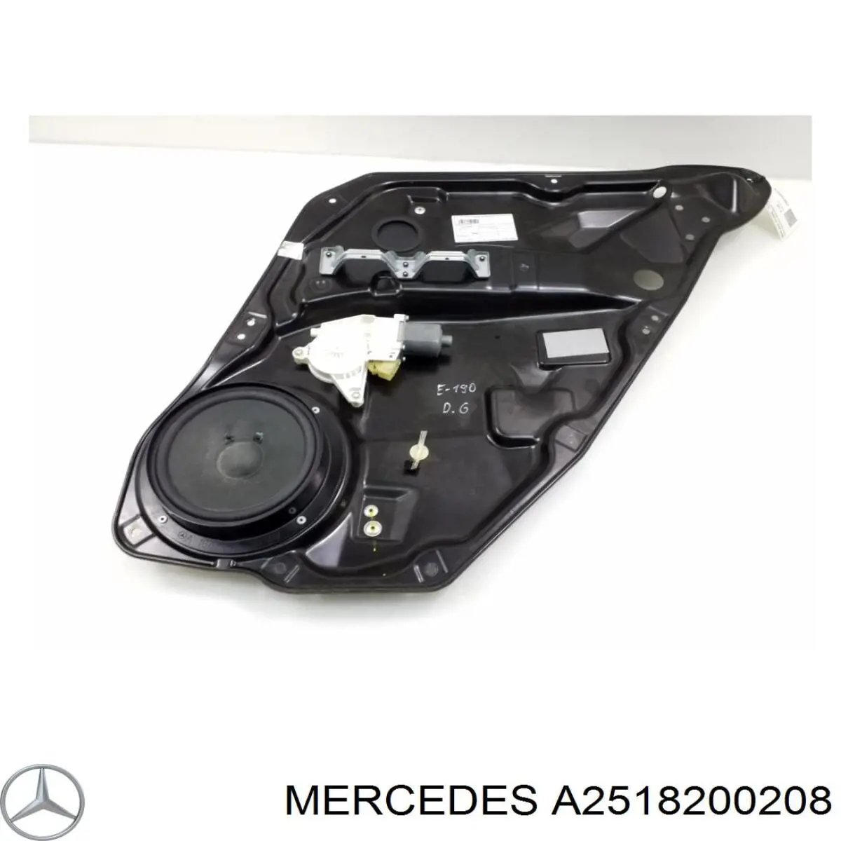 A2518200208 Mercedes мотор стеклоподъемника двери задней правой