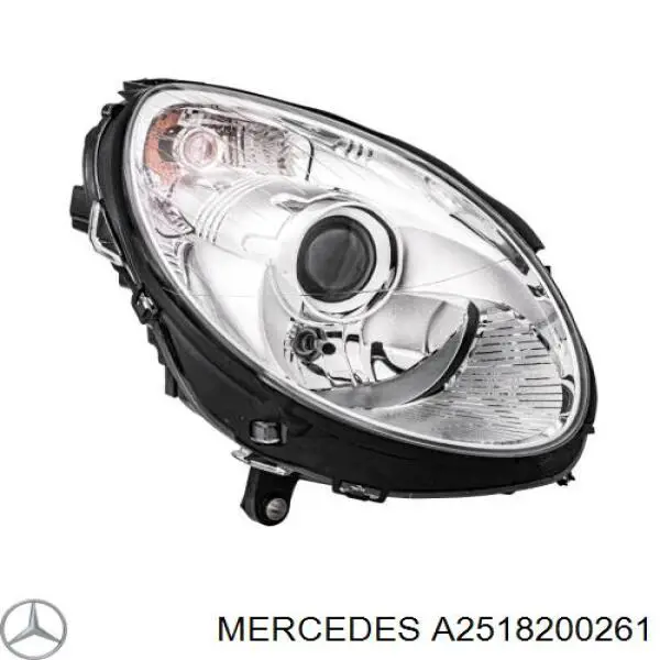 Фара правая A2518200261 Mercedes