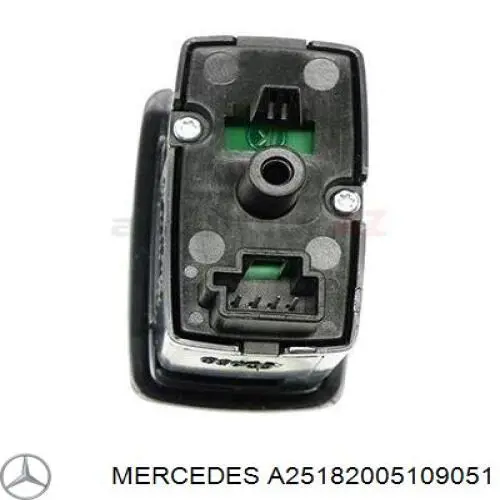 A25182005109051 Mercedes кнопочный блок управления стеклоподъемником передний правый