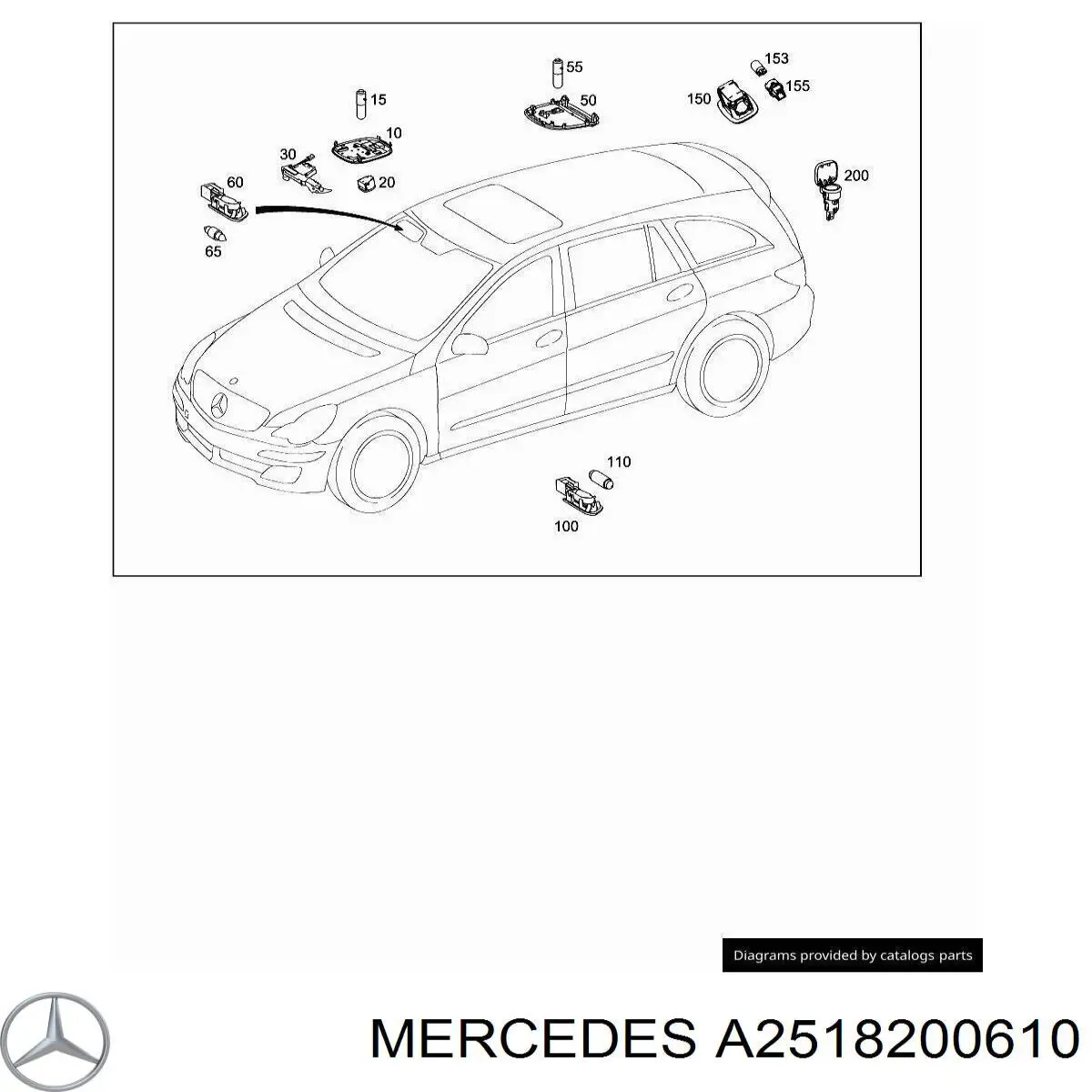  A2518200610 Mercedes