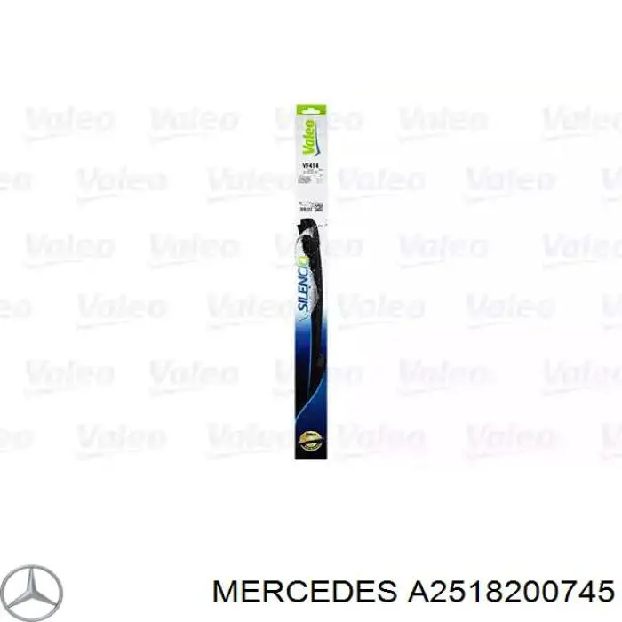 A2518200745 Mercedes Щетка-дворник лобового стекла, водительская