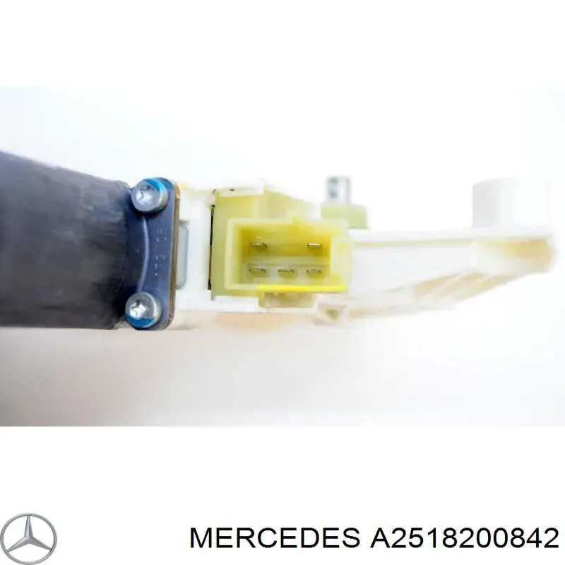 Мотор стеклоподъемника двери передней, правой на Mercedes ML/GLE (W164)