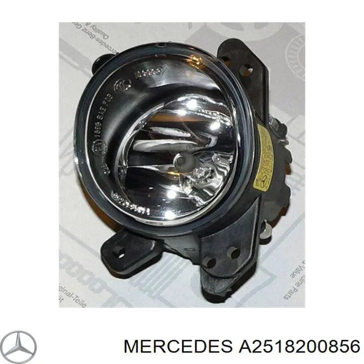 Фара противотуманная правая Mercedes A2518200856