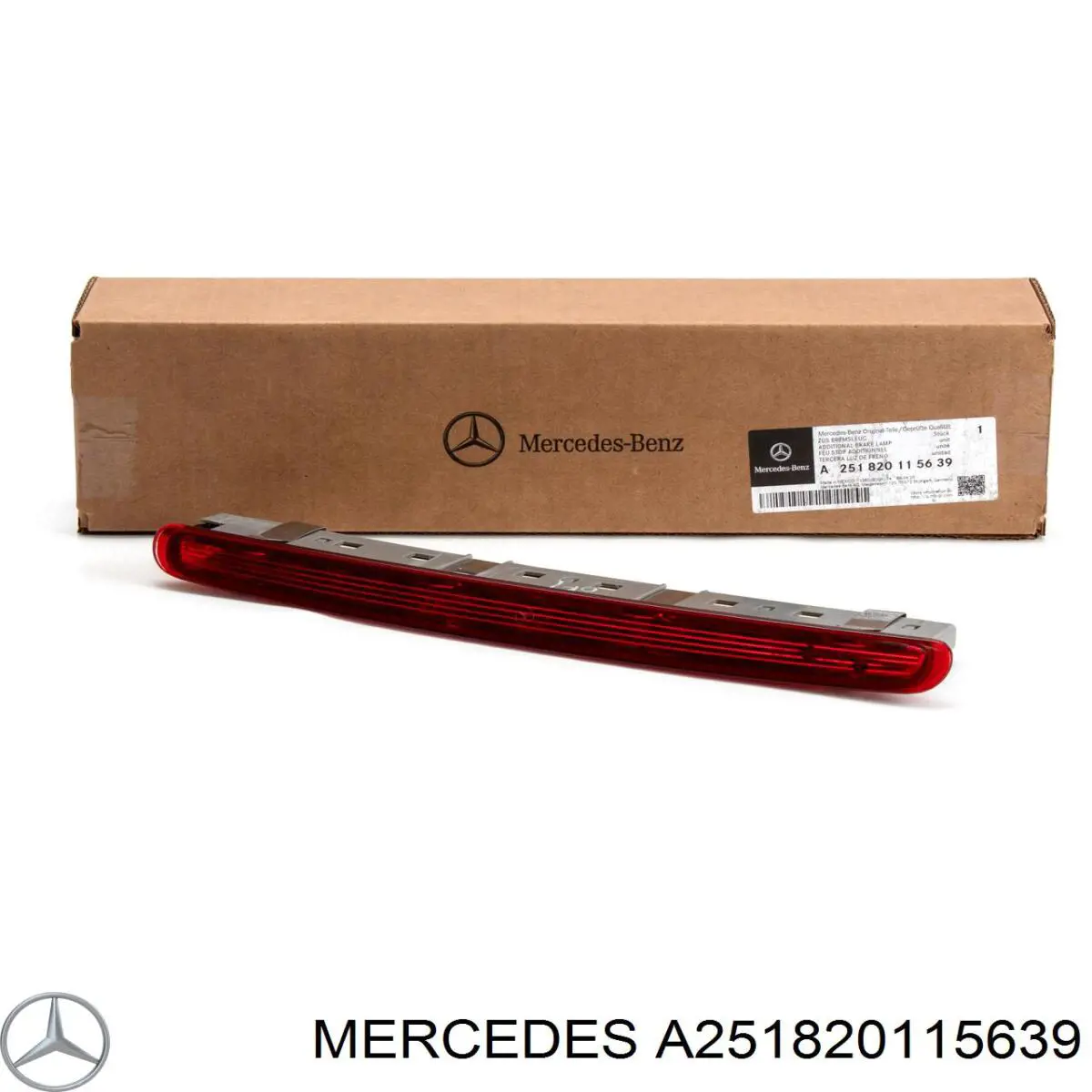 A251820115639 Mercedes sinal de parada traseiro adicional