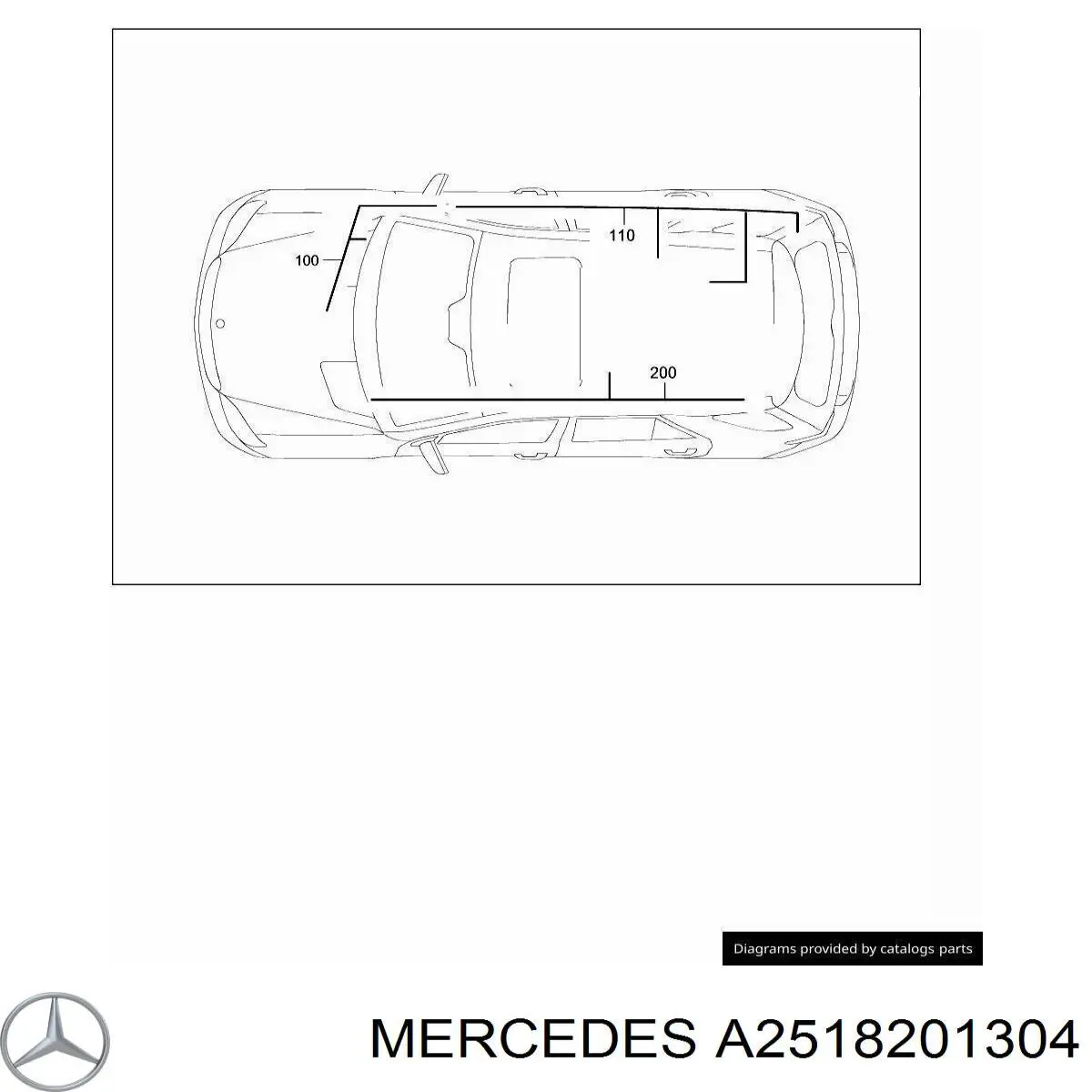A2518203504 Mercedes 