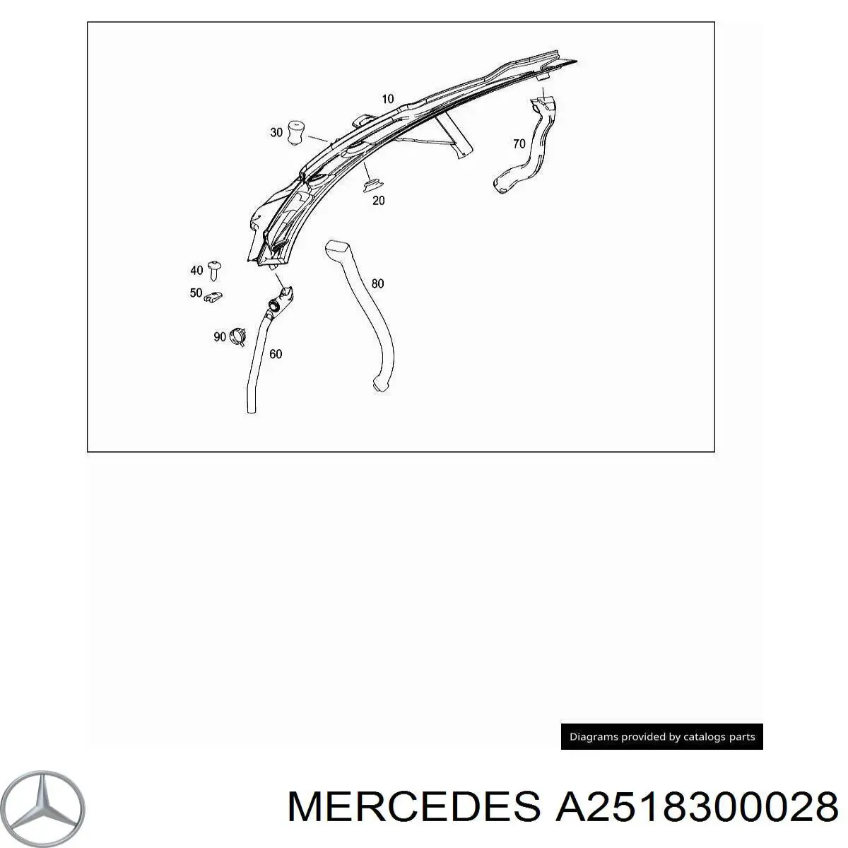 A2518300028 Mercedes 