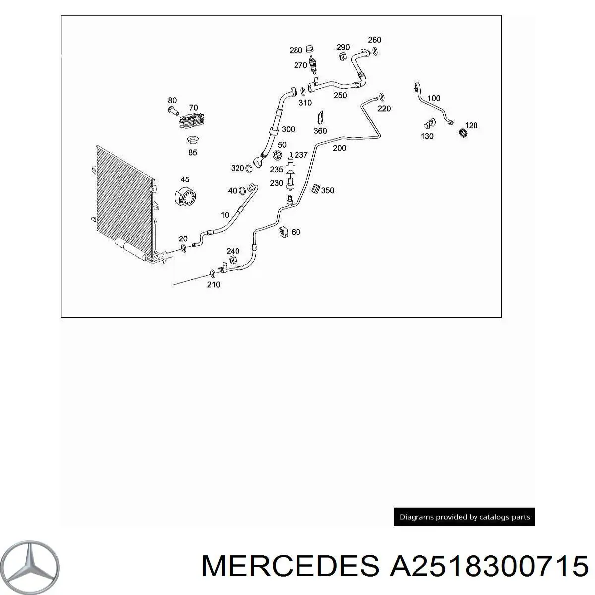  A2518300715 Mercedes