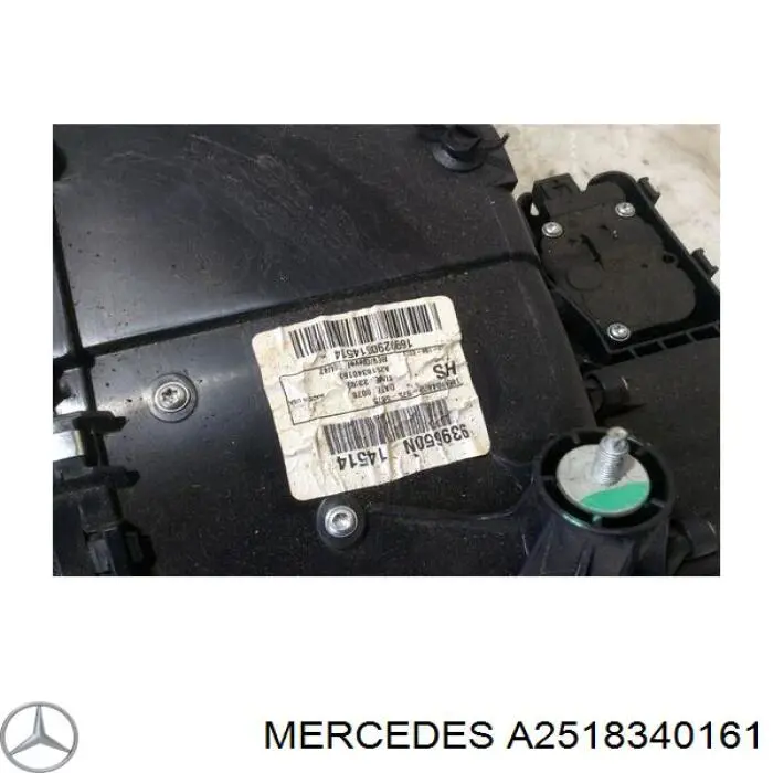 2518300360 Mercedes Корпус печки в сборе