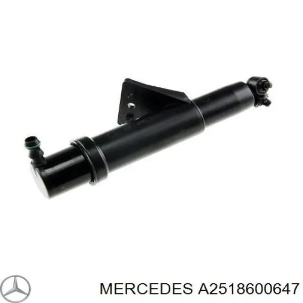 A2518600647 Mercedes форсунка омывателя фары передней правой