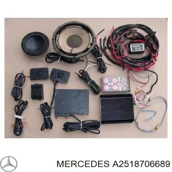 Купить A2518204489 Mercedes Усилитель звука аудиосистемы