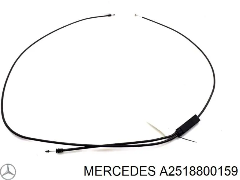 Купить A2518800159 Mercedes Трос капота