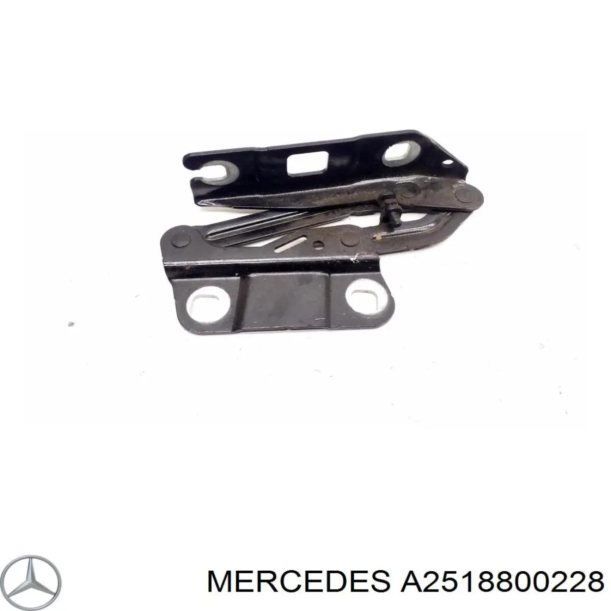 2518800428 Mercedes петля капота правая