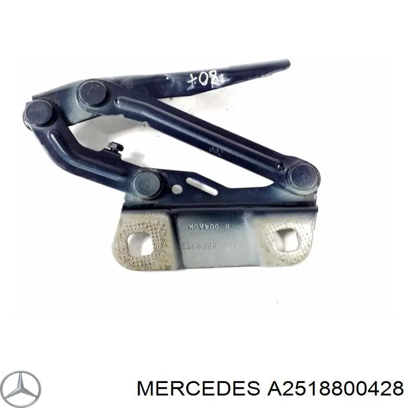 A2518800428 Mercedes gozno da capota direito