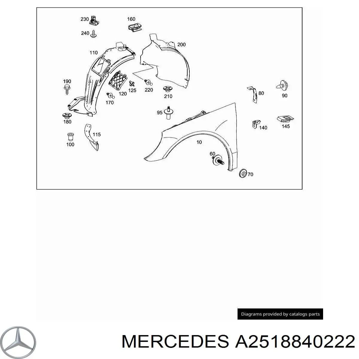 2518840222 Mercedes 