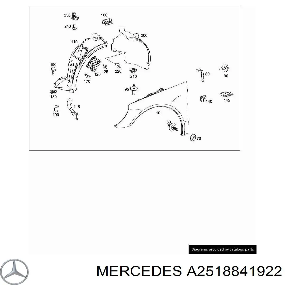 A2518841922 Mercedes 