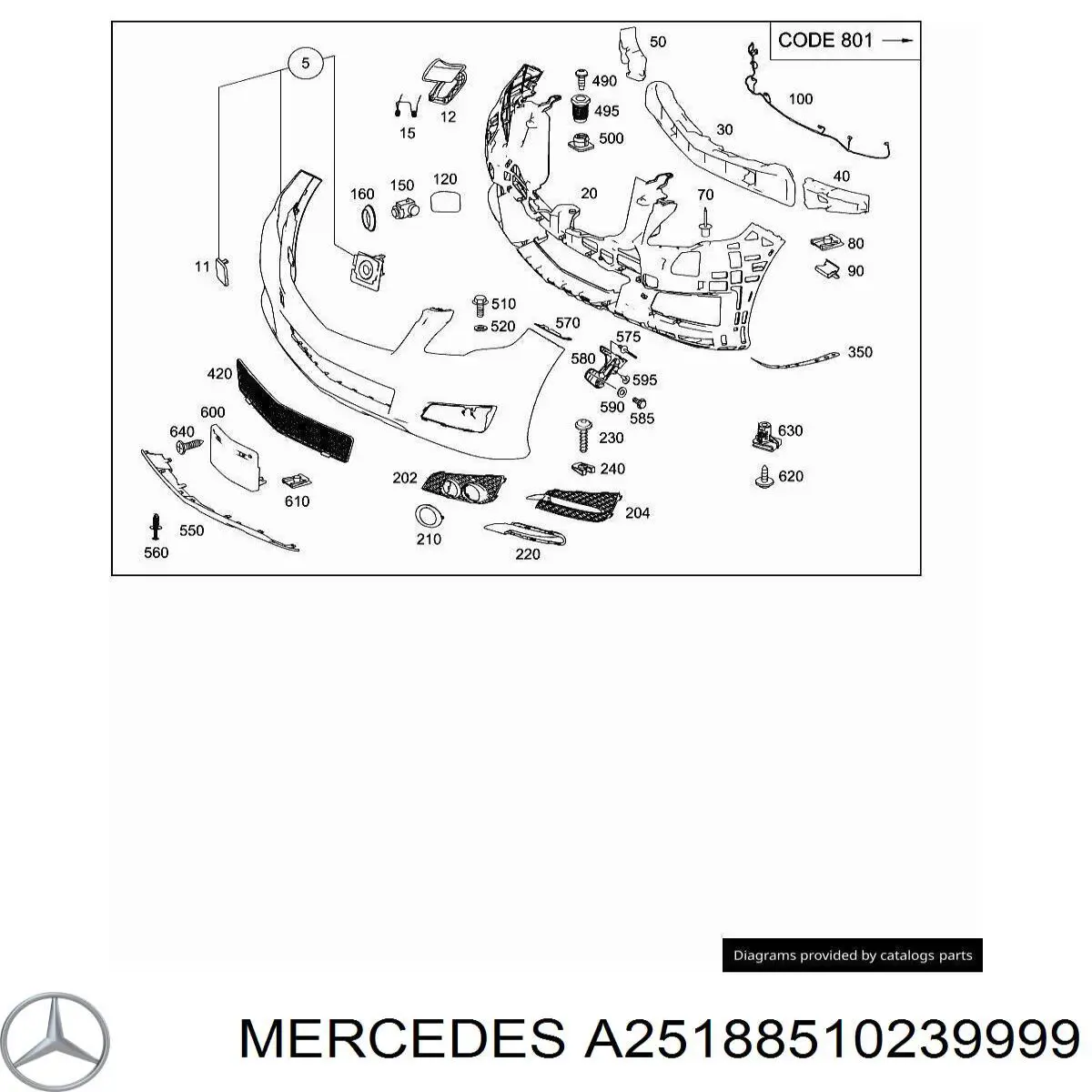  A25188510239999 Mercedes