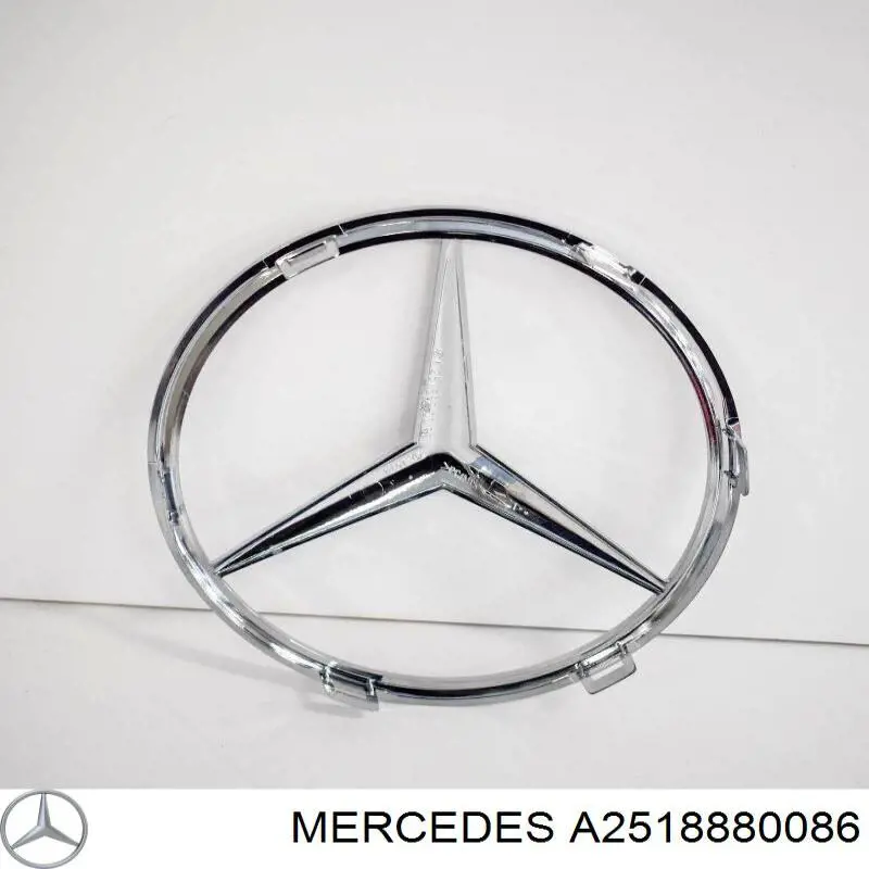 Эмблема на решетку радиатора Mercedes A2518880086 цена, от 35.59 USD