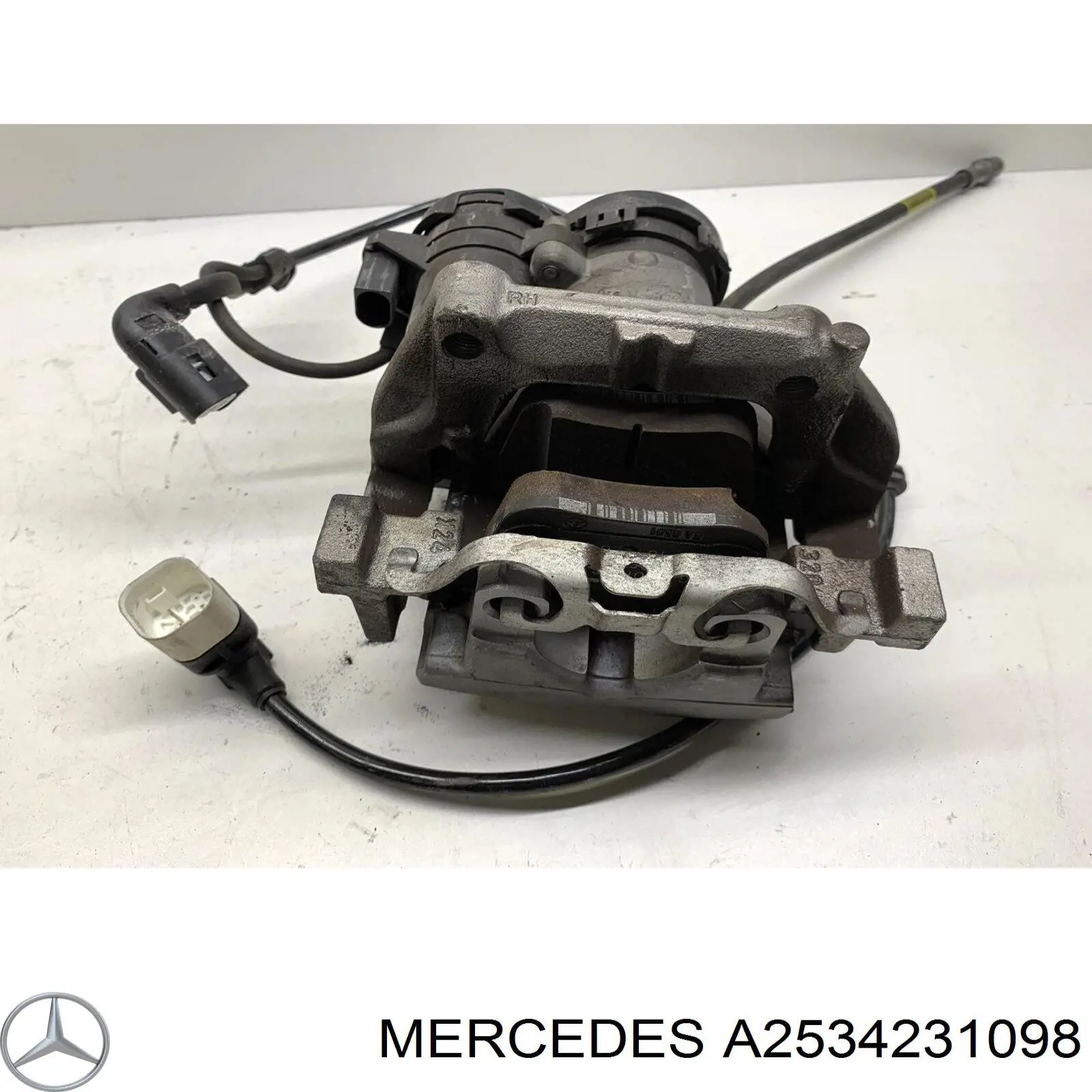 A2534231098 Mercedes суппорт тормозной задний правый
