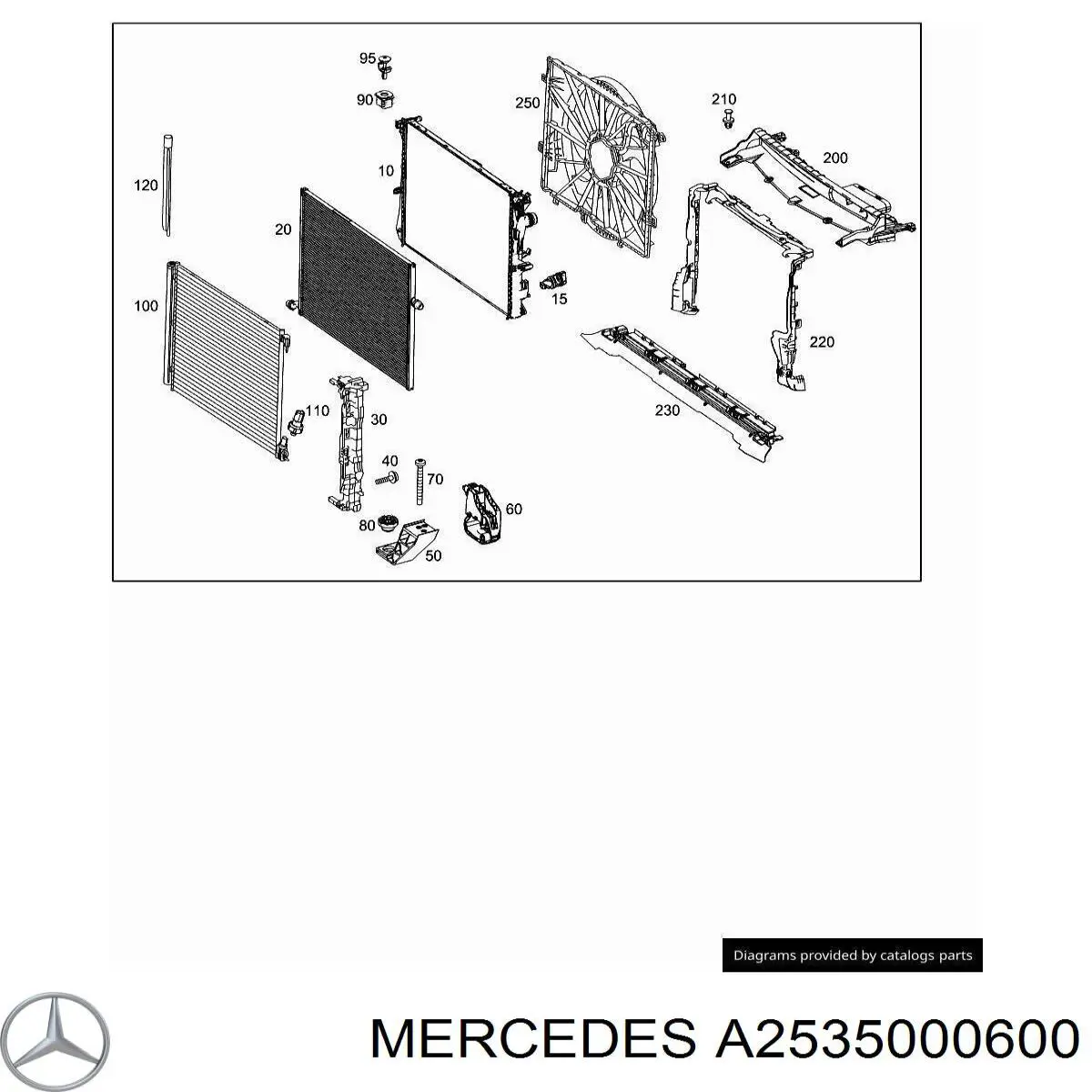 A2535000600 Mercedes 