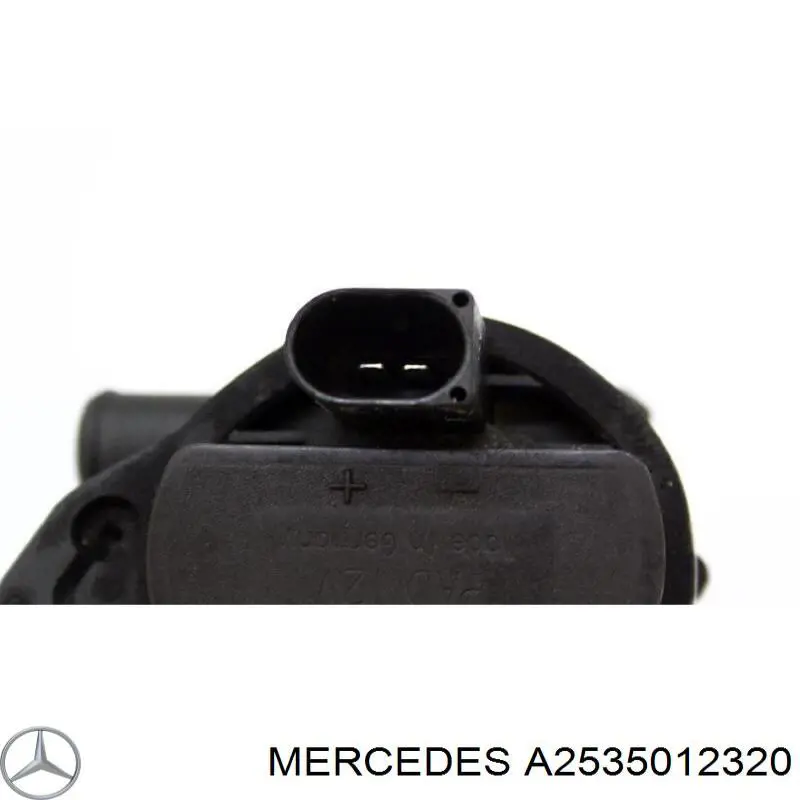 Помпа водяная (насос) охлаждения, корпус 2535012320 Mercedes