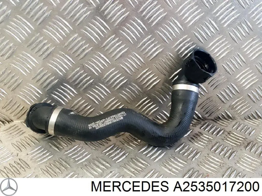 A2535017200 Mercedes Патрубок радиатора охлаждения нижний