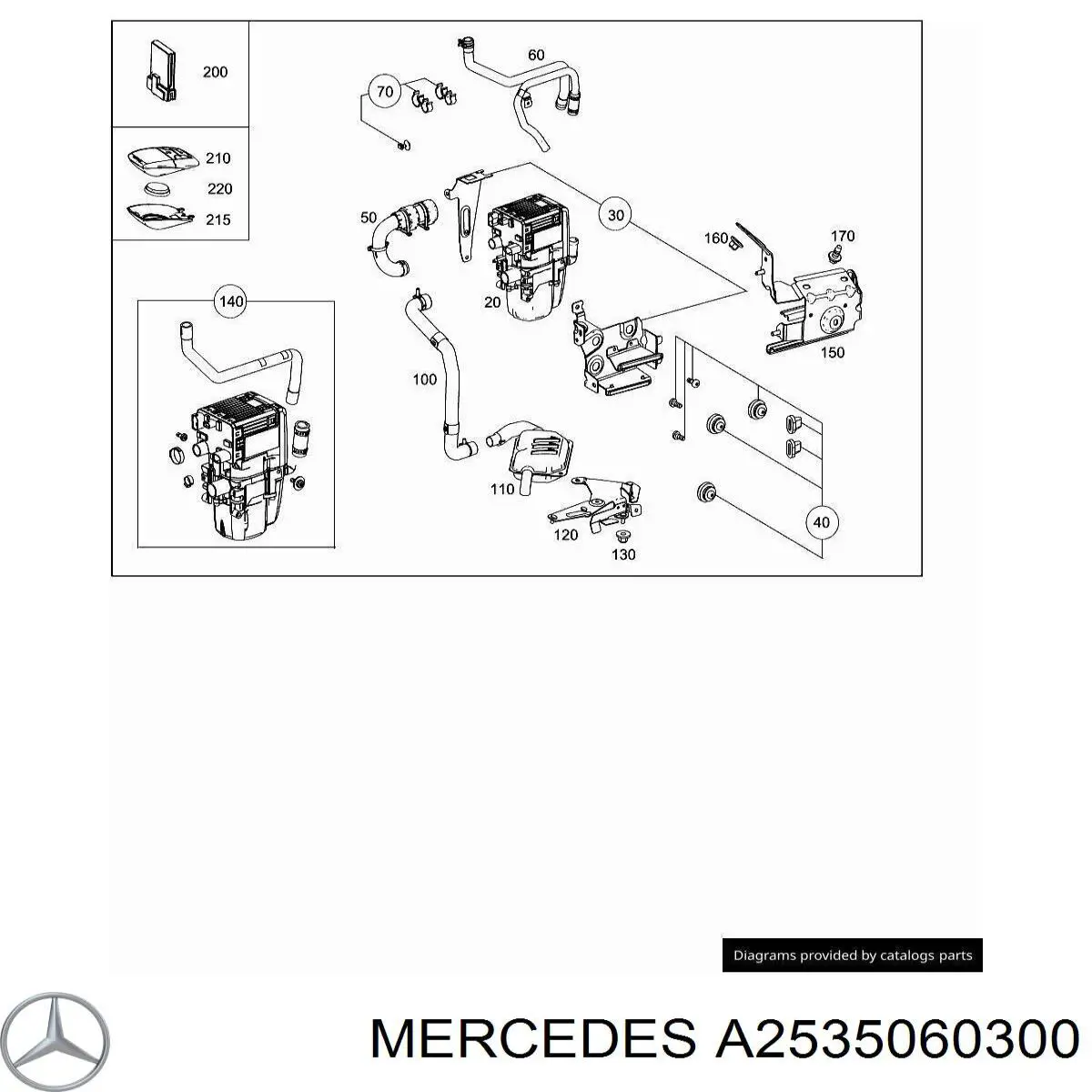 A2535060300 Mercedes 