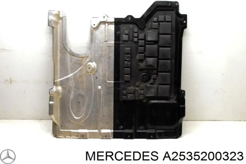 Защита двигателя задняя A2535200323 Mercedes