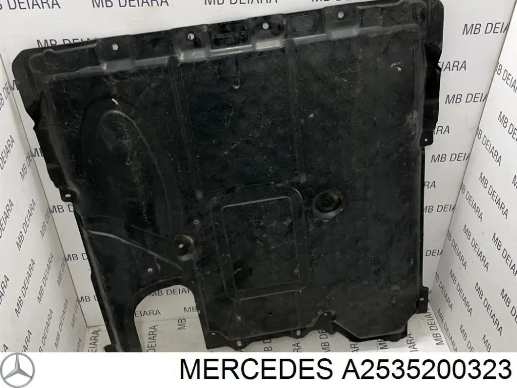 Защита двигателя задняя Mercedes A2535200323