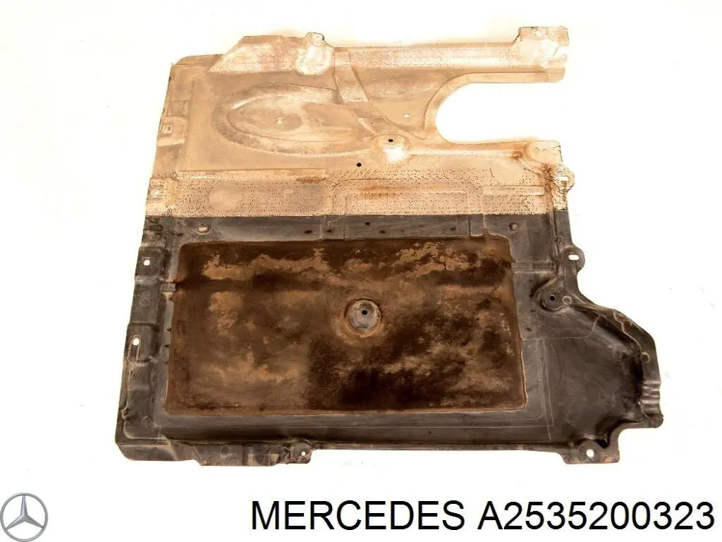 Защита двигателя задняя Mercedes A2535200323 цена, от 73.35 USD