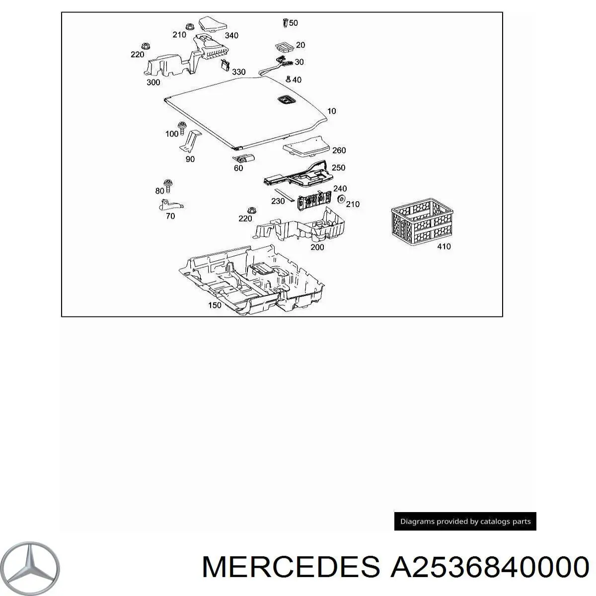  Mercedes A2536840000 цена, от 11.40 USD