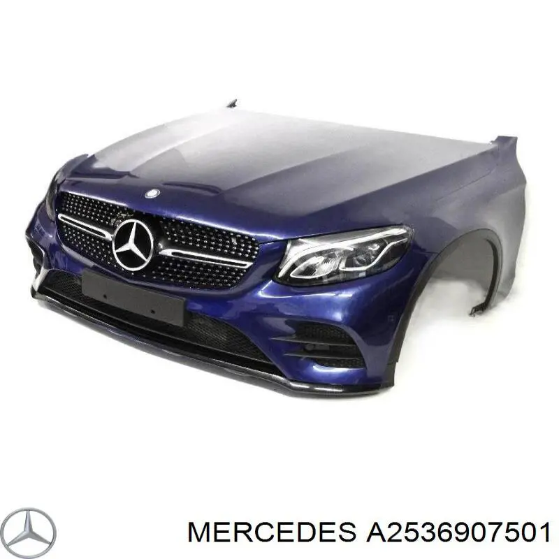 Подкрылок крыла переднего левый передний 2536907501 Mercedes