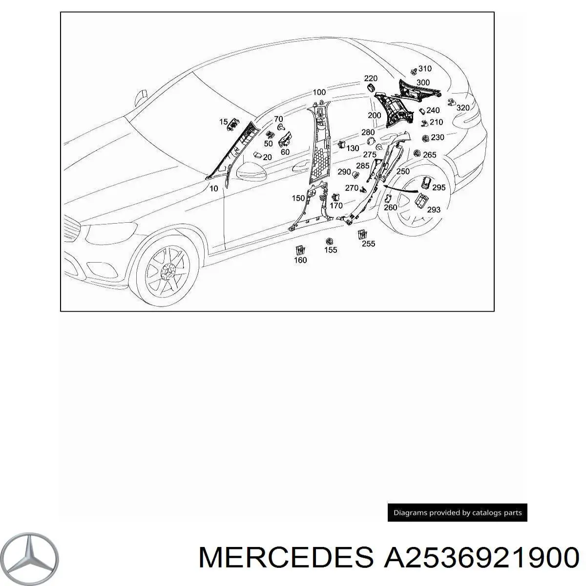 A2536921900 Mercedes