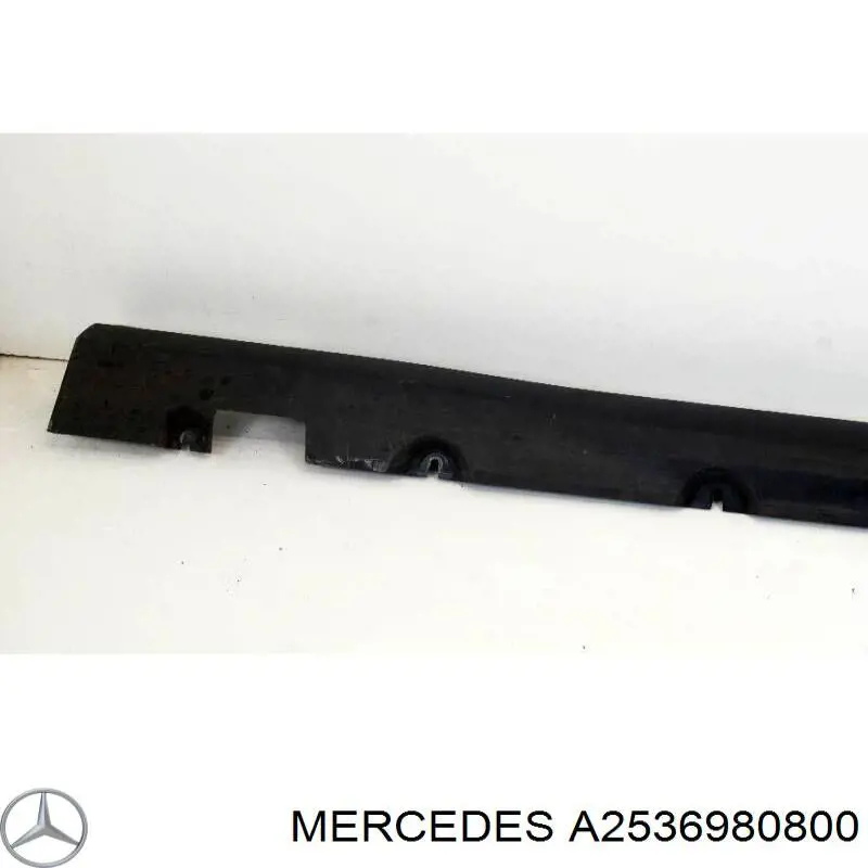 Купить 2536980800 Mercedes Накладка (молдинг) порога наружная правая