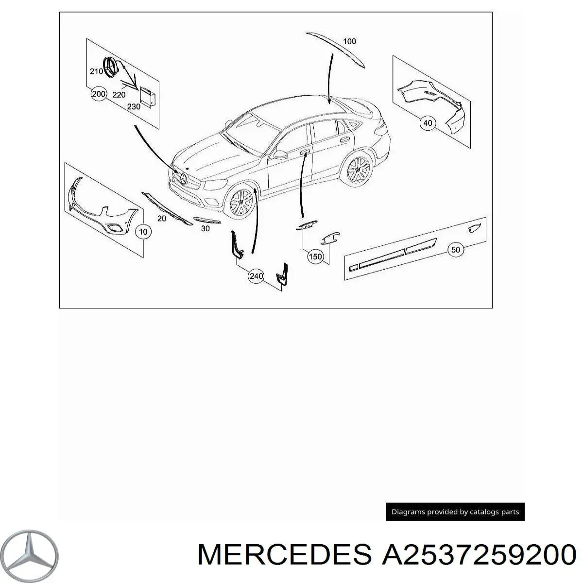 A2537259200 Mercedes 