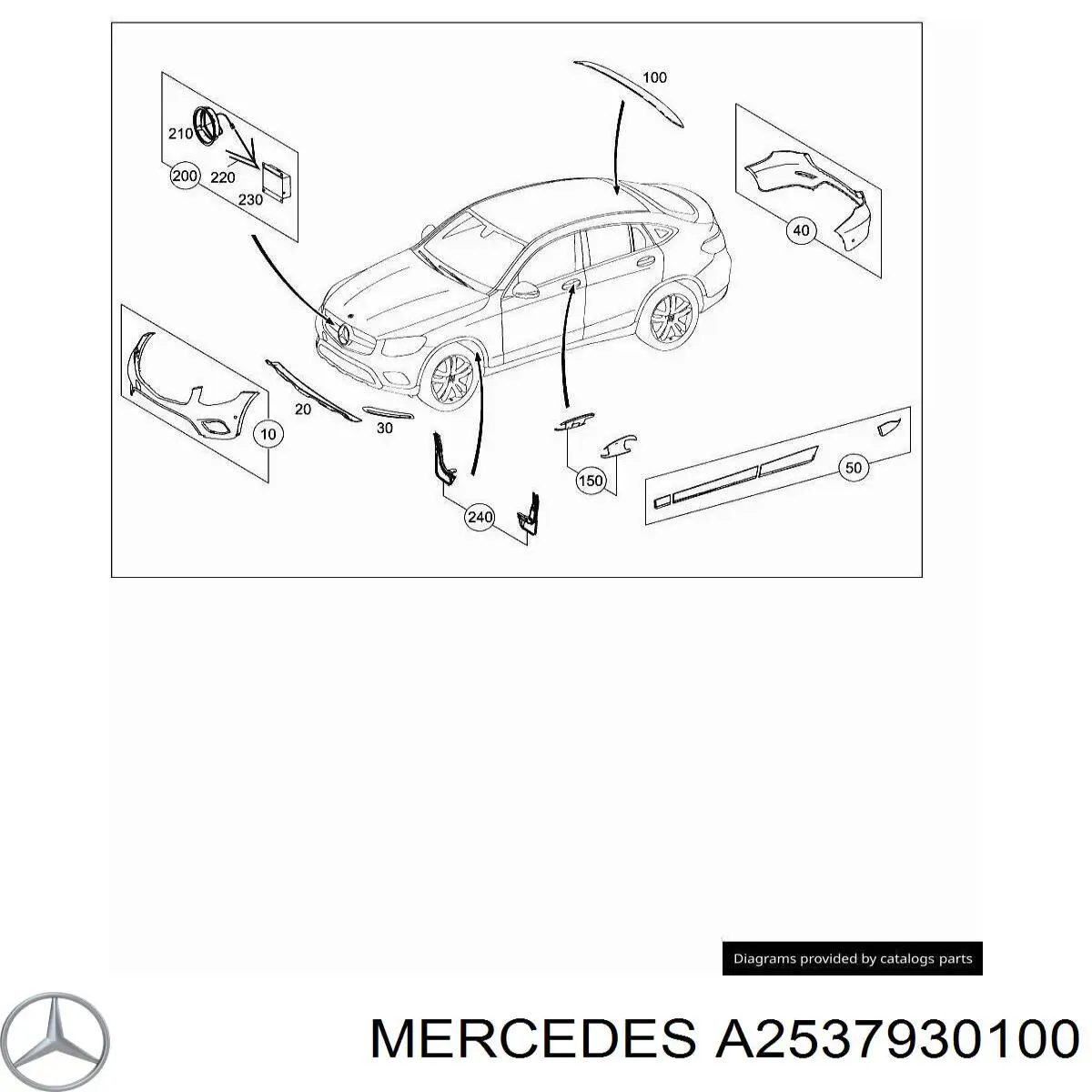 A2537930100 Mercedes 