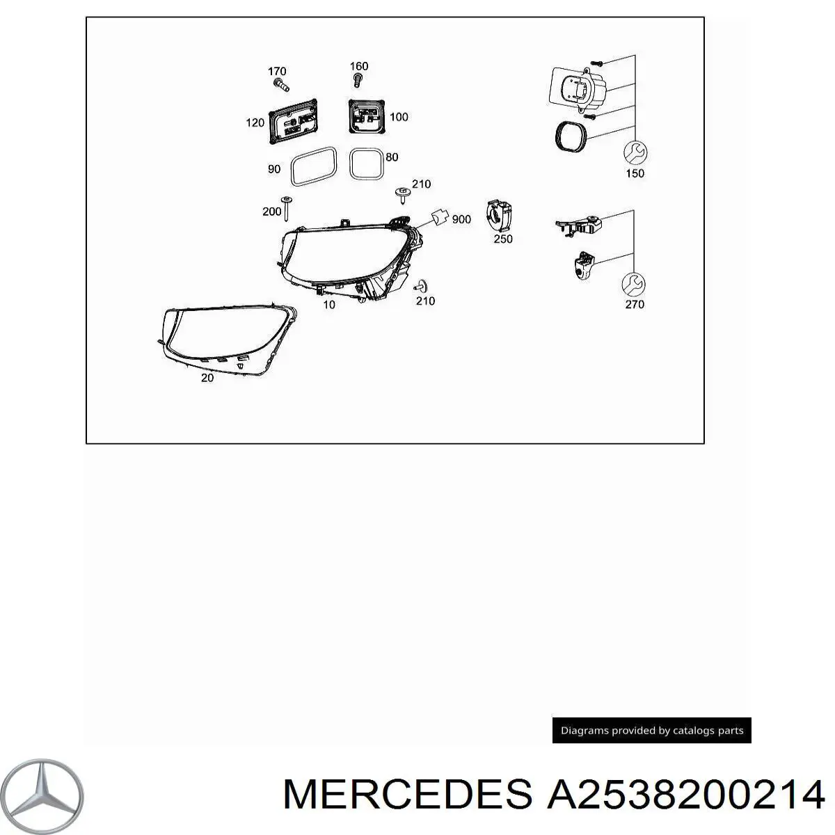 A2538200214 Mercedes 