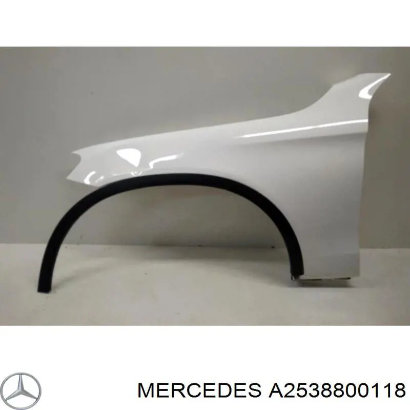 Pára-lama dianteiro esquerdo para Mercedes GLC (X253)