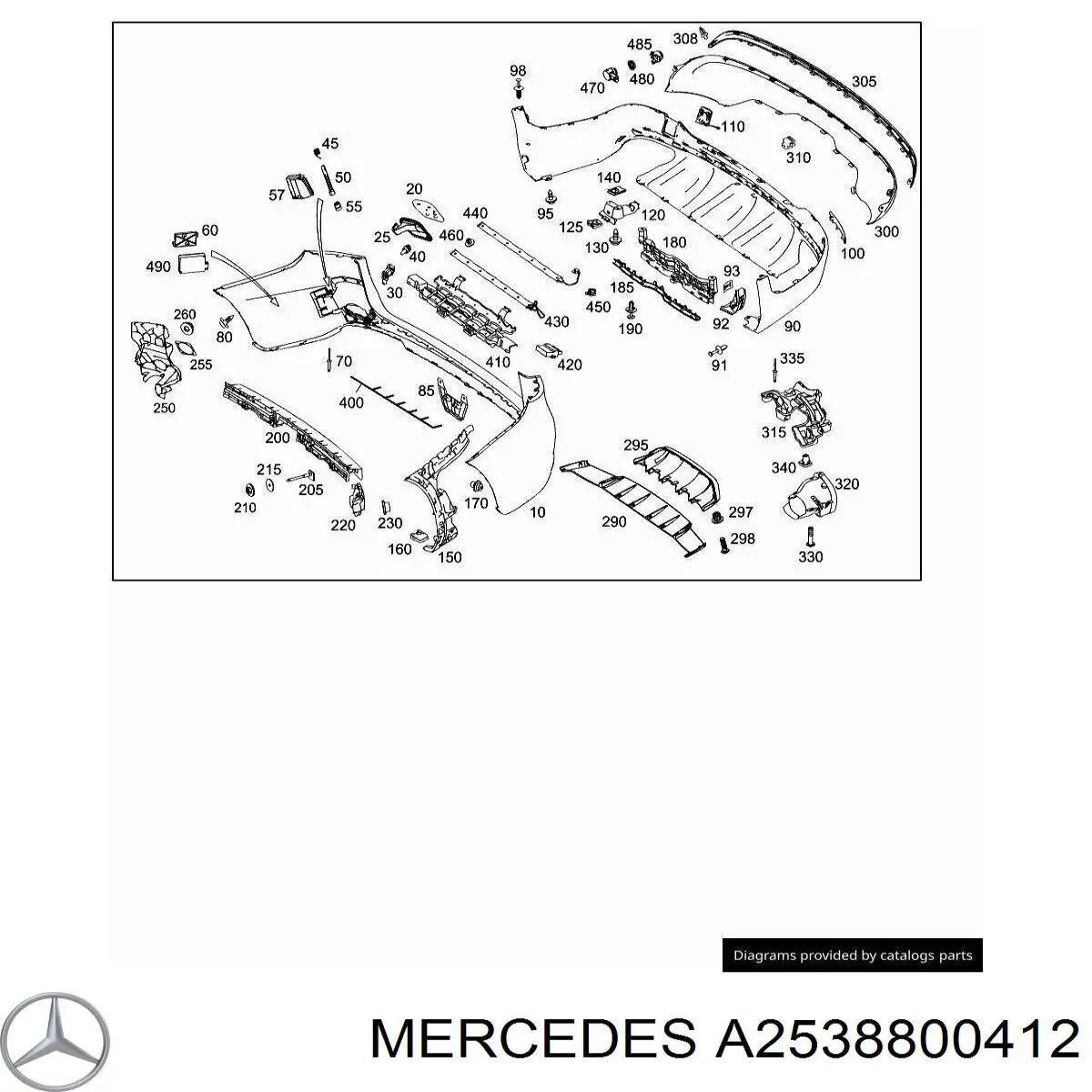 A2538800412 Mercedes 