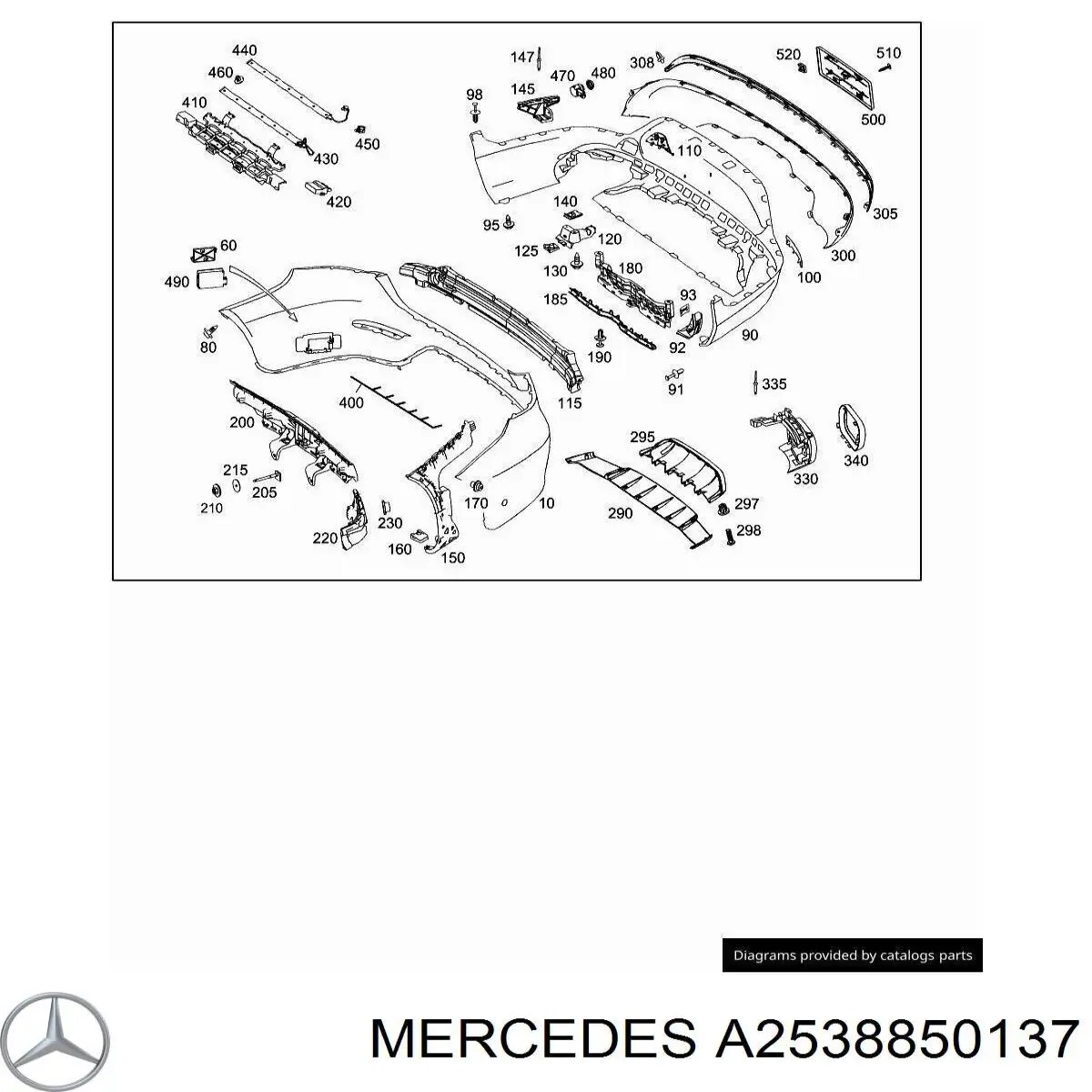  A2538850137 Mercedes