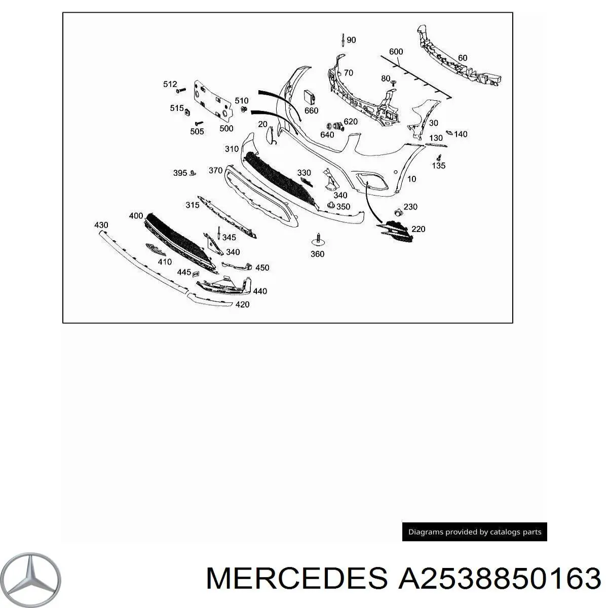 A2538850163 Mercedes 