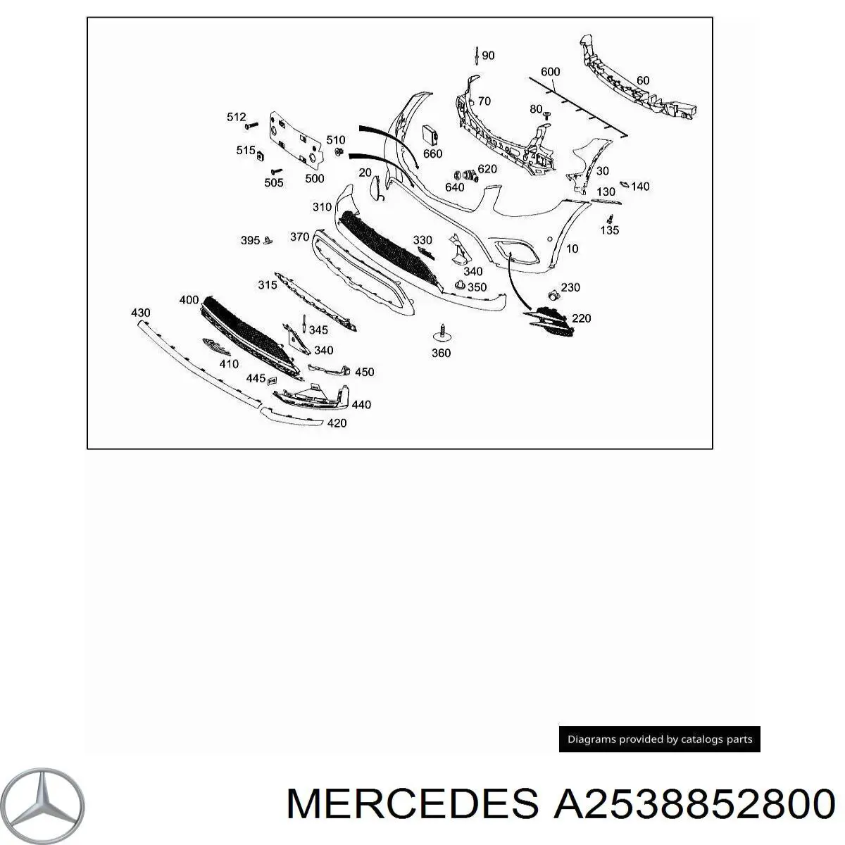 A2538852800 Mercedes 