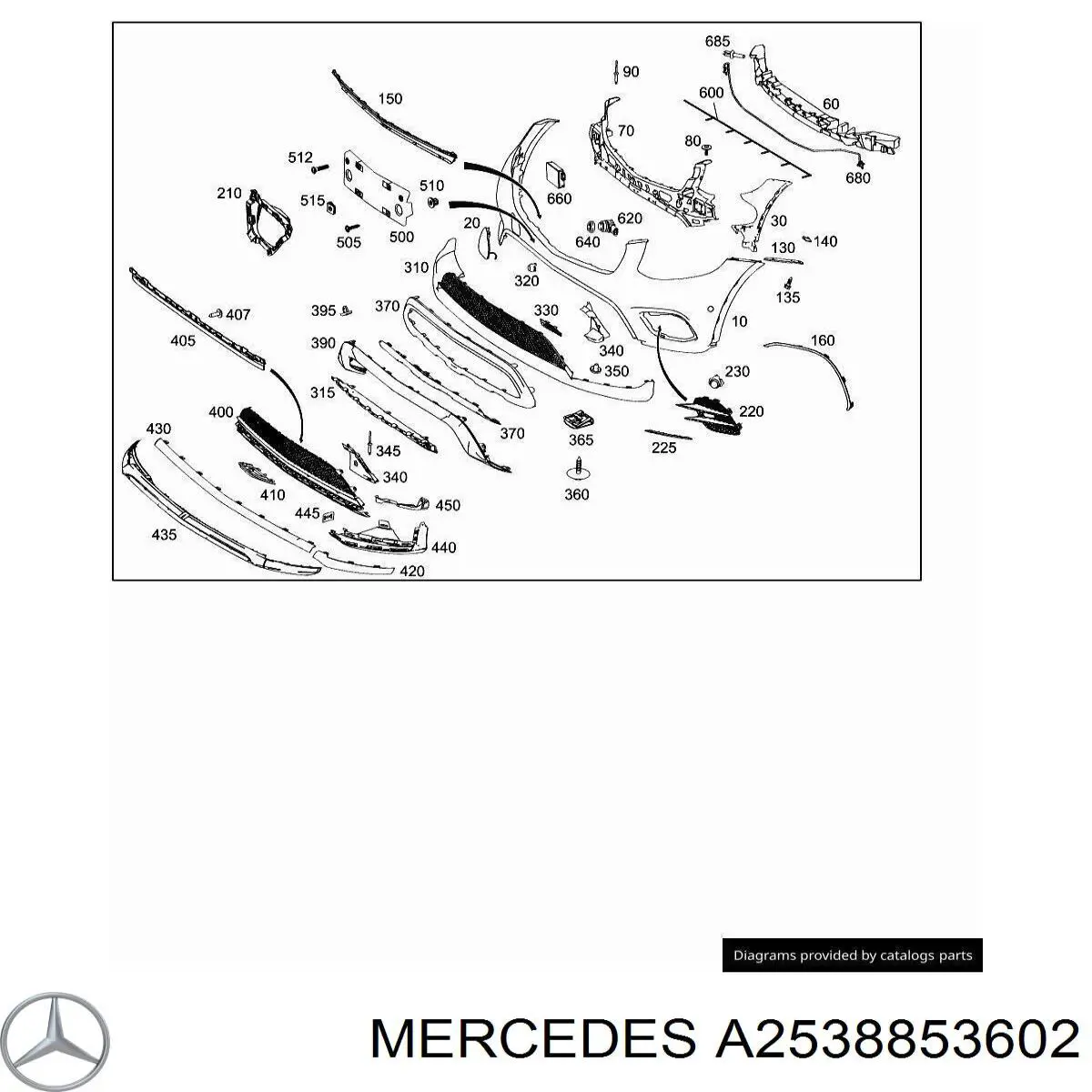 A2538853602 Mercedes