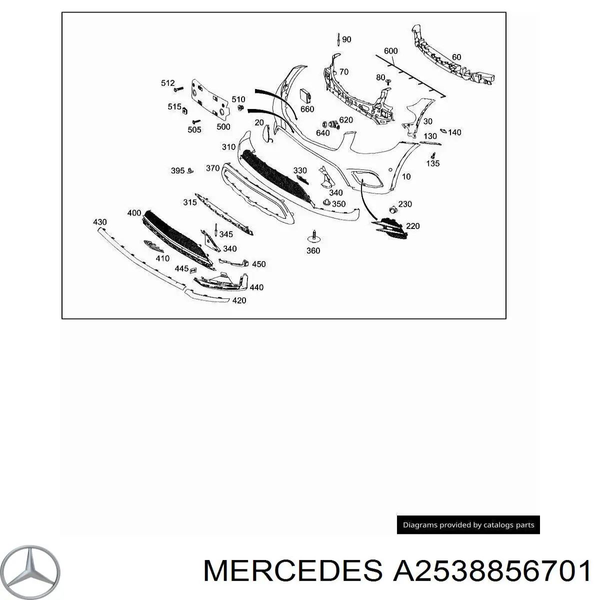 A2538856701 Mercedes 