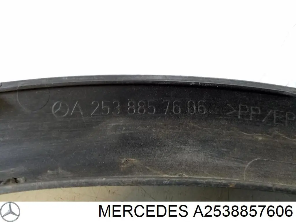 Молдинг передней арки колеса, правый Mercedes 2538857606 цена, от 124.16 USD