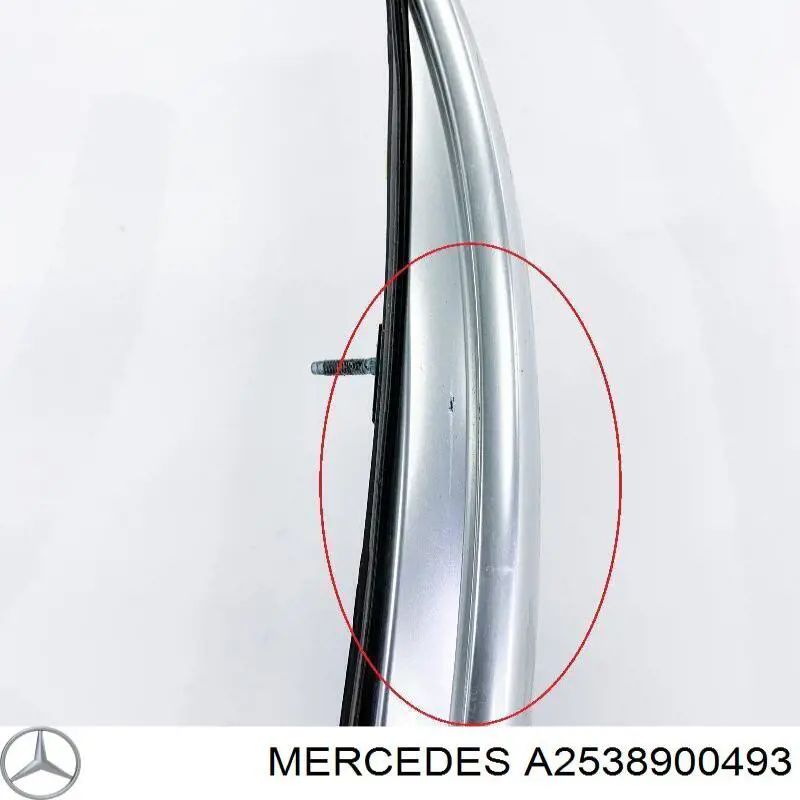 Рейлинг крыши правый Mercedes A2538900493 цена, от 126.69 USD